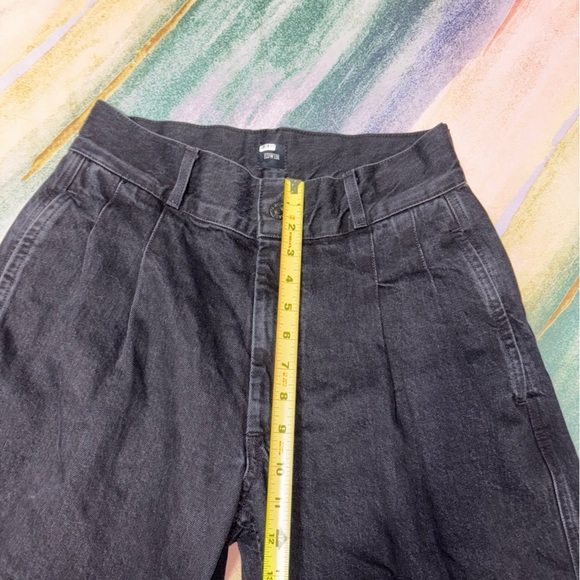 EDWIN Baggy Jeans  Black size 27 - Picture 5 of 7